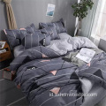 100% Polyester Set Tempat Tidur Microfiber Dicetak